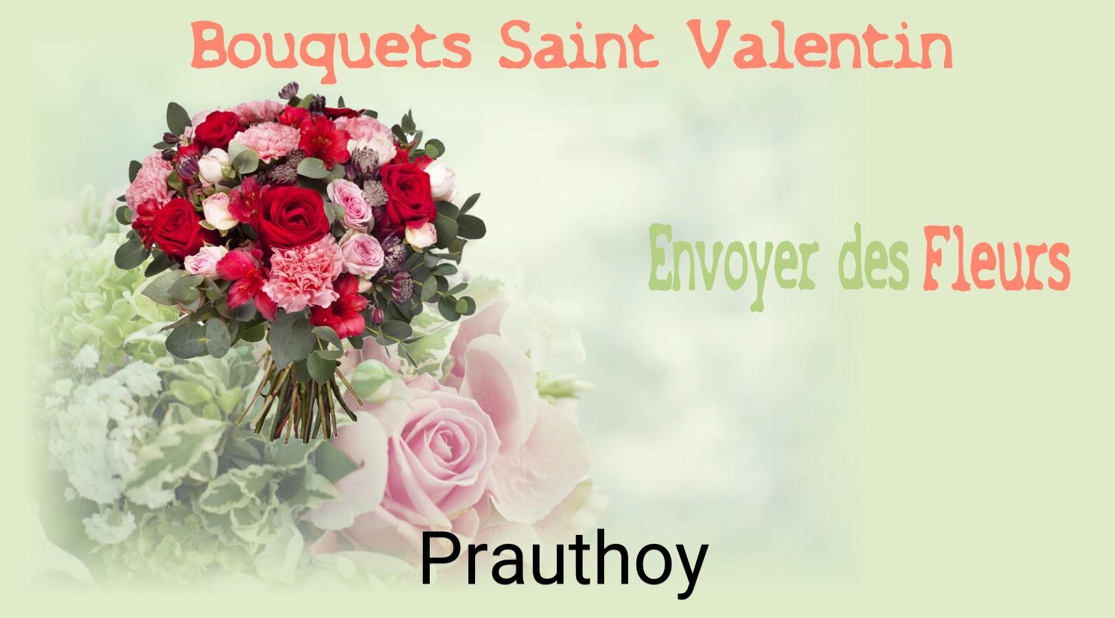 Roses de Saint-Valentin livrées à Prauthoy